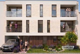 Prachtig nieuwbouwcomplex<br /><br />In de Albrecht Rodenbachlaan 8 te De Haan verrijst een exclusief en kleinschalig nieuwbouwproject bestaande uit slechts vijf stijlvolle appartementen en vijf privatieve staanplaatsen. Dankzij de uitstekende ligging bevindt u zich op wandelafstand van zowel het bruisende centrum als de zeedijk.<br /><br />Het gebouw krijgt een hedendaagse architectuur en wordt afgewerkt met hoogwaardige materialen, waarbij comfort, duurzaamheid en kwaliteit centraal staan.<br /><br />De 5 appartementen bestaan steeds uit een openkeuken die doorloopt op de eetplaats en living, 2 slaapkamers, badkamer en apart toilet. Het gelijkvloers geniet van een privatieve tuin terwijl de andere appartementen genieten van een zonneterras vooraan en achteraan. <br /><br />Daarnaast is bij elk appartement een privatieve staanplaats inbegrepen en kunnen bewoners gebruikmaken van een gemeenschappelijke fietsenberging.<br /><br />Bent u op zoek naar een comfortabele woning, een tweede verblijf aan zee of een interessante investering? Neem dan vrijblijvend contact op met Victor via victor@immofrancois.be of telefonisch op +32 470 64 60 28 voor meer informatie.<br /><br />Troeven<br /><br /><ul><li>Rustige ligging <br /><br /></li><li>Op wandelafstand van het centrum en zeedijk<br /><br /></li><li>Uitstekend EPC<br /><br /></li><li>Nieuwbouw</li></ul>