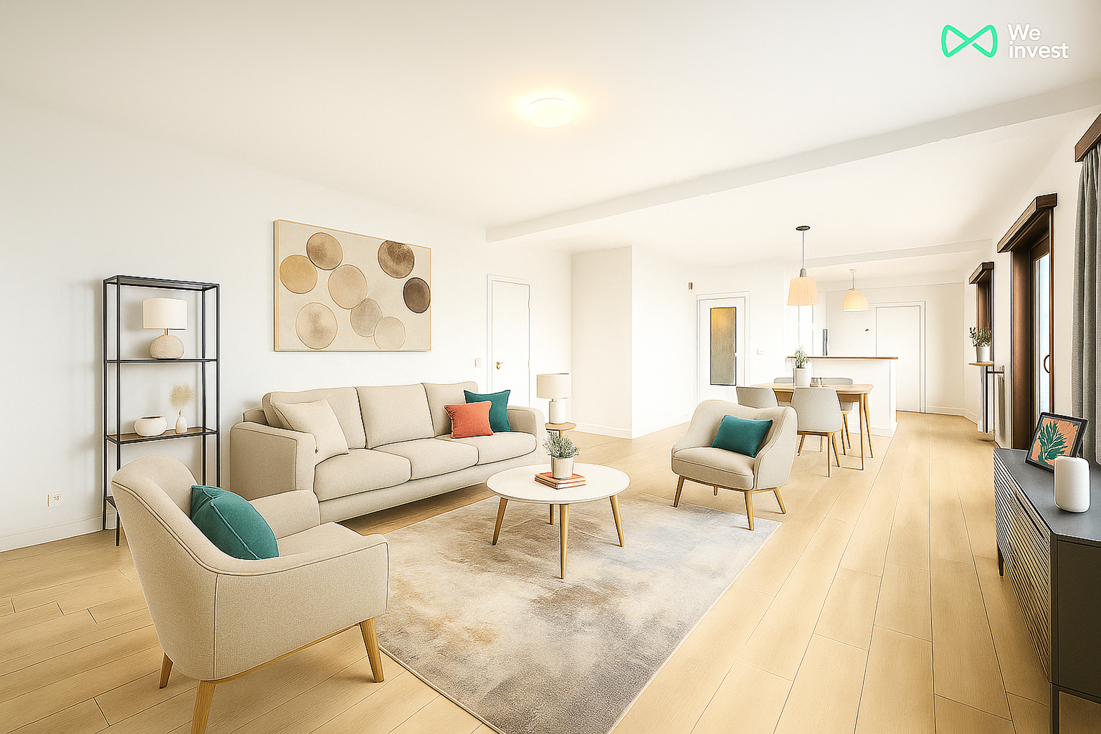 Ruim appartement met 3 slaapkamers in het centrum - foto 1