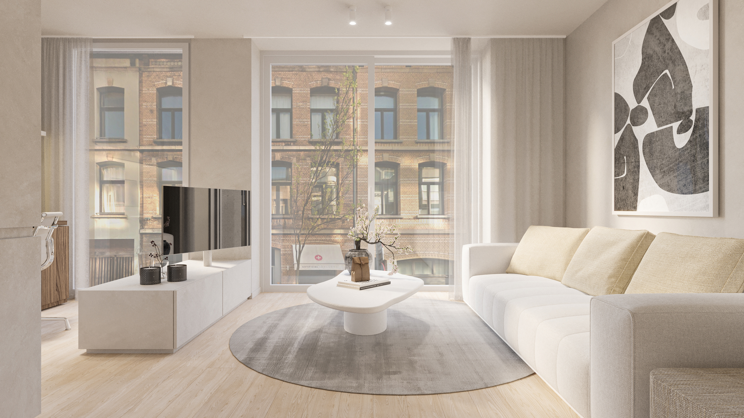 licht appartement met 1 slpk &amp; terras in nieuwbouwrealisatie - foto 3