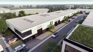 Unité PME nouvellement construite d'une superficie de 230 m² avec 32 m² de mezzanine et 3 places de parking privées à vendre, idéalement située à 2...