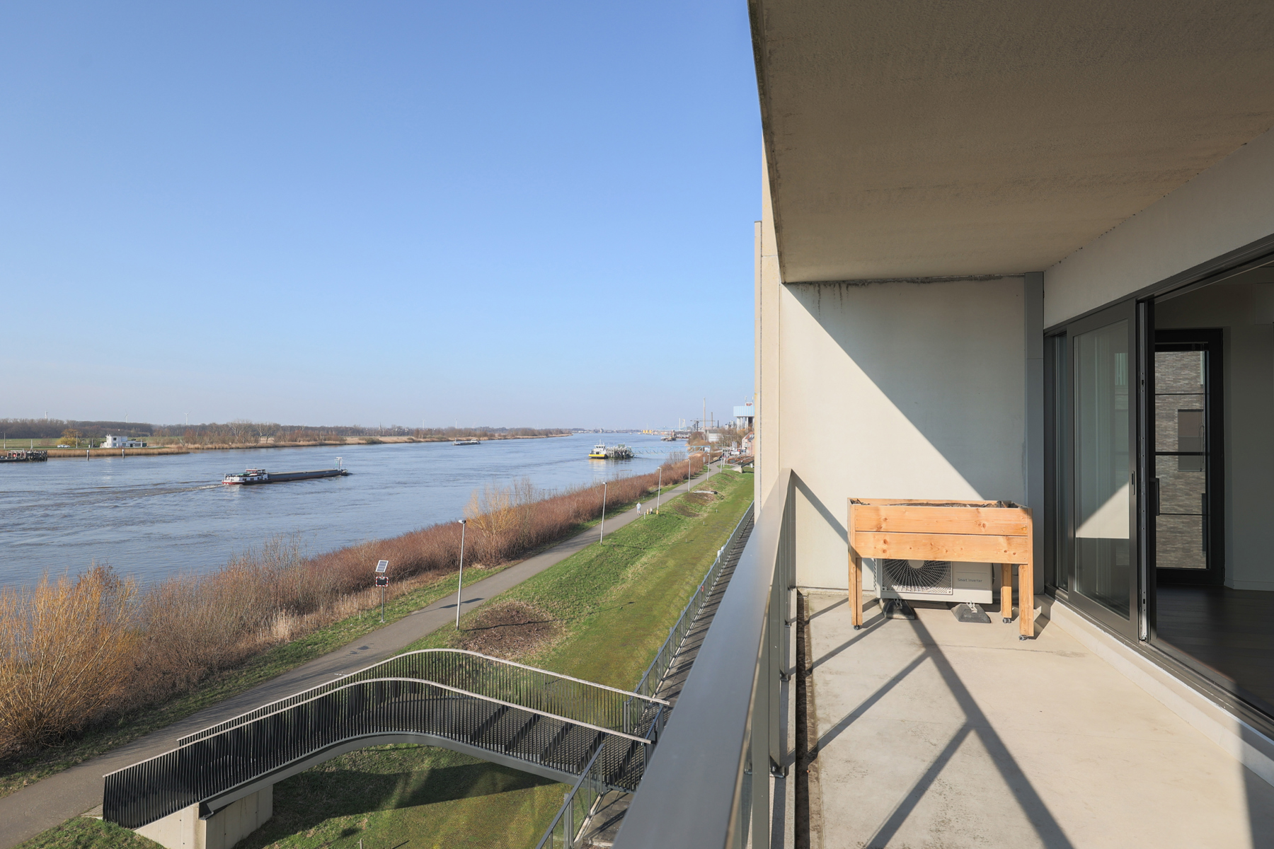 2 slaapkamer appartement met frontaal Scheldezicht!  - foto 5
