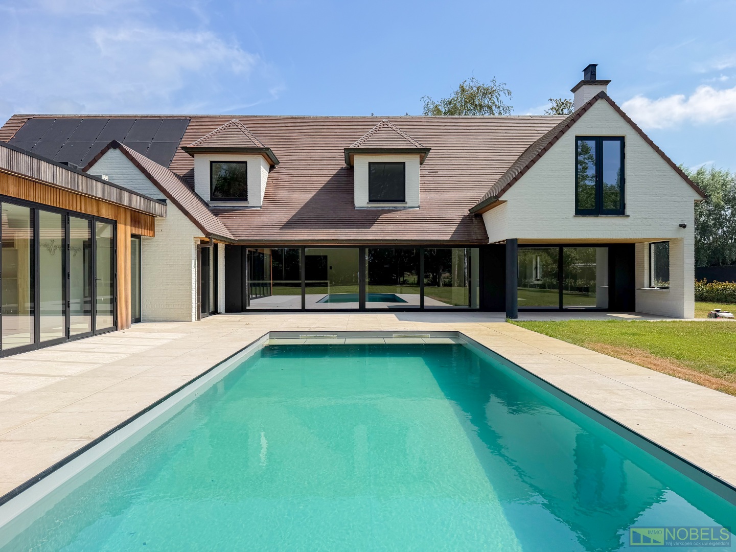 Te koop, Exclusieve villa met verwarmd zwembad op een uitzonderlijk perceel (ca.3376m²) te Avelgem! - foto 4