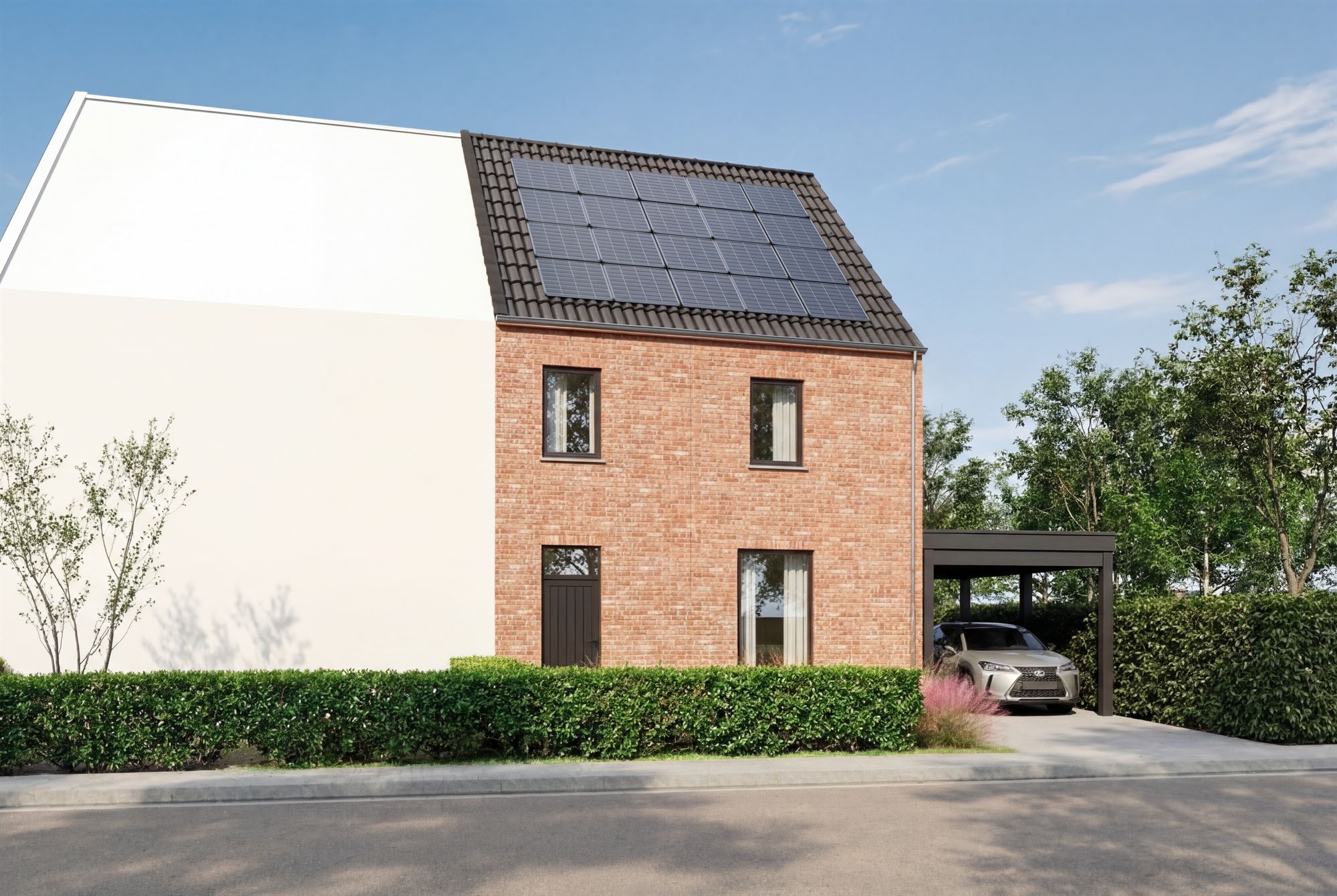 NIEUWBOUWWONING OP 1384M2 OP TOPLIGGING TEGEN NATUURGEBIED! - foto 1