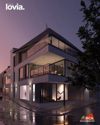 <strong>Duplexappartement 2.2 | LOVIA, hartje Aalter | 6% btw mogelijk! <br /><br />Info &amp; Verkoop: Sara - BCA | 0472 860 205 | sara@bcabouwtbeter.be</strong><br /><br />Het ruimste duplexappartement van LOVIA, met 171,8 m² bewoonbare oppervlakte en maar liefst 31,74 m² leefterrassen op het zuidoosten.<br />Deze exclusieve woonst combineert lichte open ruimtes met hoog wooncomfort, perfect voor wie ruimte en rust zoekt in het centrum van Aalter.<br /><br /><u>Indeling:</u><br />+ Ruime leefruimte met open keuken<br />+ Bijkeuken / wasplaats<br />+ 3 slaapkamers (waarvan 1 met badkamer op de benedenverdieping)<br />+ 2 badkamers<br />+ Zuidoost gerichte leefterrassen met 31,74 m² buitenruimte <br /><br />Dankzij de warmtepomp en zonnepanelen is dit duplexappartement energiezuinig en toekomstgericht.<br />De afwerking is volledig personaliseerbaar volgens de smaak en wensen van de koper – van vloer tot keuken, badkamers, binnendeuren en trap.<br />Er is tevens mogelijkheid tot aankoop van een autostaanplaats in een afgesloten garage.<br /><br />💡 6% btw mogelijk - ook voor investeerders<br />✨ LOVIA – wonen met rust, comfort en klasse in het hart van Aalter.<br />🏗️ Koop rechtstreeks van aannemer BCA uit Aalter <br />📞 Contacteer BCA vandaag voor meer informatie, plannen of een vrijblijvend gesprek over uw nieuwe thuis bij LOVIA.<br />📞 Sara Van Belle | 0472 860 205  | sara@bcabouwtbeter.be