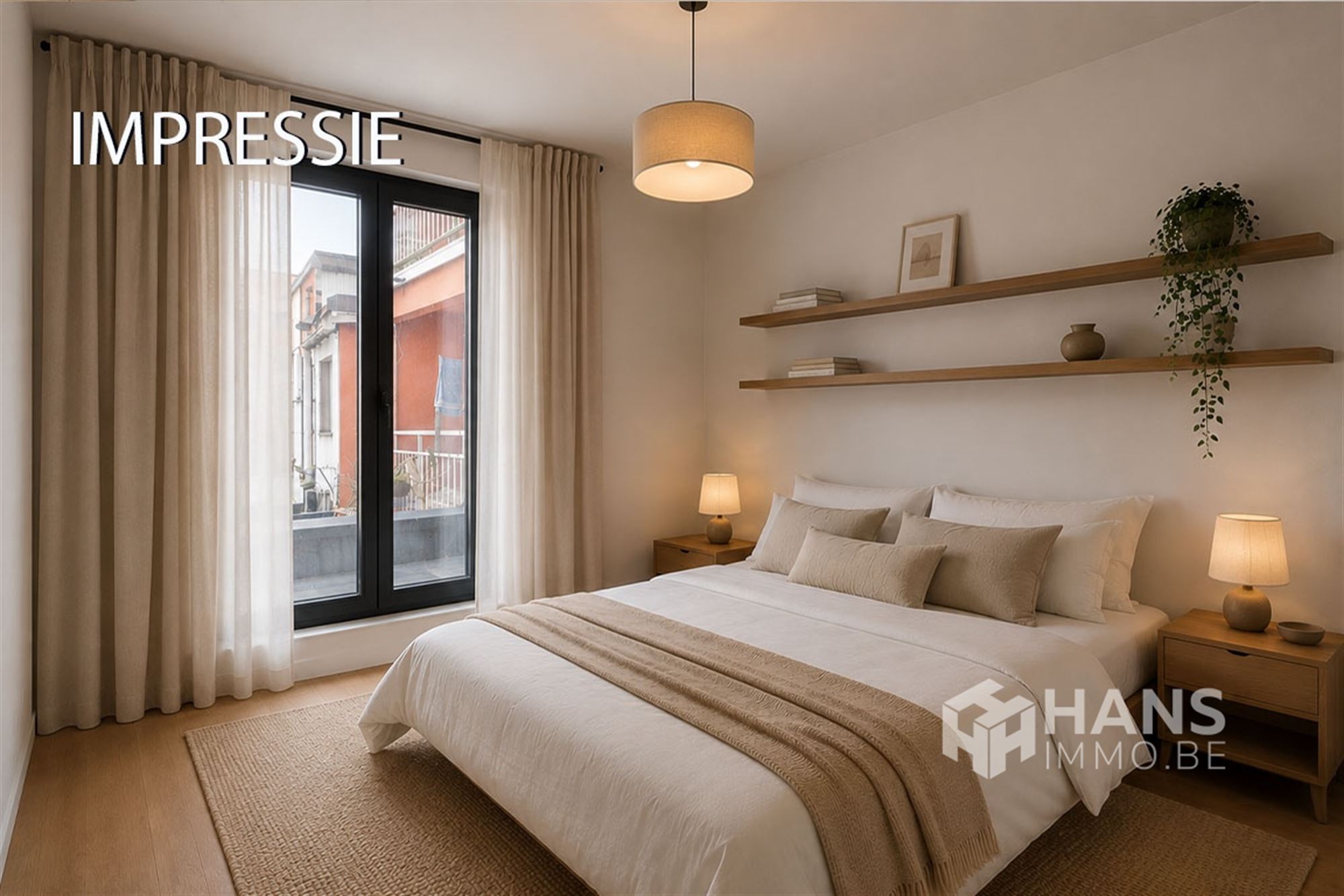 Nieuwbouwappartement (84 m²) met 2 slaapkamers en zuid-georiënteerd terras (6 m²) in Antwerpen (2020) - foto 4