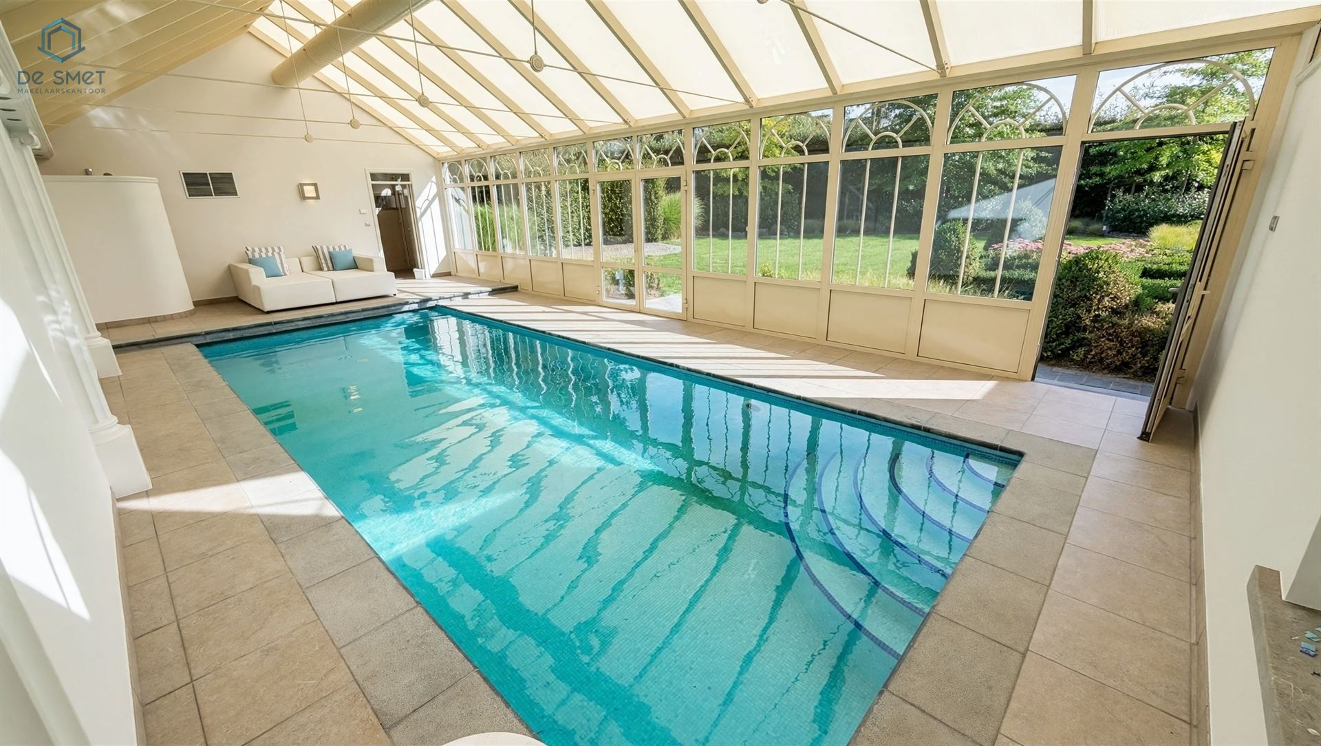 LUXUEUZE VILLA MET OVERDEKT ZWEMBAD & SAUNA – ZOTTEGEM - foto 5