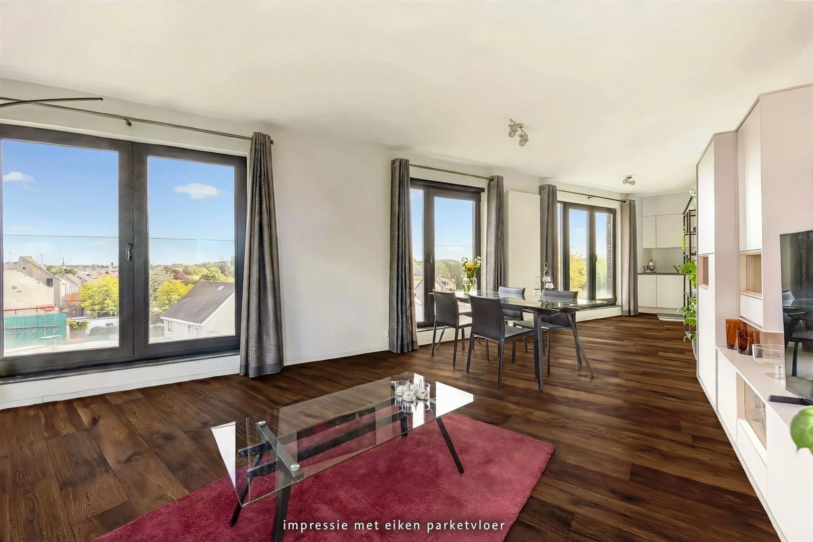 Lichtrijk appartement met groenzicht, parking en groot terras - foto 5