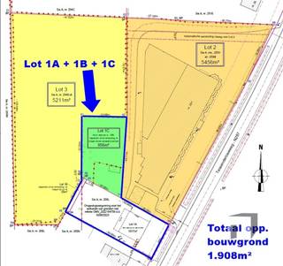 <p><span>Bouw hier je droomwoning in een bosrijke omgeving. Lot 1A + Lot 1B + Lot 1C = 1.908m² (zie plan)</span></p><p><span><br /></span><span>Ligging en omgeving:</span></p><ul><li><span>Gelegen op de N287 in de deelgemeente Deurne, verbindingsweg tussen Diest en Tessenderlo . met uitstekende verbindingen naar omliggende gemeenten</span></li></ul><ul><li><span>Naast het perceel bevindt zich een handelspand/toonzaal met een woonst. Langs de linkerzijde een open eengezinswoning.</span></li><li><span>Op slechts 4,6 km van het centrum van Tessenderlo-Ham en 8,3 km van het centrum van Diest.</span></li><li><span>De oprit naar de E313 richting Antwerpen is bereikbaar op 20 km.</span></li><li><span>De oprit naar de E314 is bereikbaar op 15km.</span></li><li><span>Het perceel wordt achteraan omgeven door weilanden.</span></li></ul><p><span>Troeven van het perceel:</span></p><ul><li><span>Zuidwestelijke oriëntatie aan de achterzijde van de bouwgrond.</span></li><li><span>Direct achter het perceel ligt een weide, dat ook via de achterzijde bereikbaar is en perfect is voor paarden of andere dieren.</span></li><li><span>Ondanks de ligging aan een drukkere weg, biedt de natuurlijke buffer van weilanden achteraan veel rust en privacy.</span></li><li><span>De achterliiggende weide (Lot 3) is apart te koop of Lot 1C kan apart worden aangeboden. Vraag vrijblijvend meer info!</span></li></ul><p><span>Samengevat:</span><span><br />Deze bouwgrond biedt de ideale combinatie van een rustige, natuurlijke omgeving en een strategische ligging met gemakkelijke toegang tot de omliggende steden en snelwegen. Of je nu houdt van buitenactiviteiten of gewoon op zoek bent naar een rustige plek om te wonen, hier krijg je het beste van twee werelden.</span></p><p><span>Woning vrijblijvend aangeboden door AVL woningbouw onder BTW! Heb je graag de stedebouwkundige voorschriften of graag een afspraak op het terrein?<br />Neem gerust contact op voor meer info of een vrijblijvend adviesgesprek.<br />In afwachting van het bezoek kan je alvast de virtuele tour bekijken. Bel 01331 25 22 of 0470 47 41 19 of mail naar wendy@immodiest.be</span></p><h2><span> </span></h2><h2><span> </span></h2>