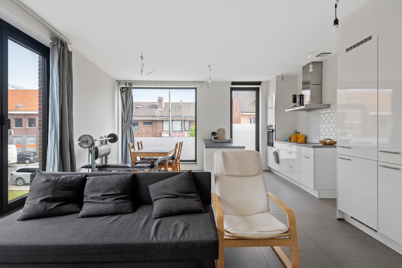 Prachtig appartement met 2 slpk. en staanplaats in hartje Stabroek - foto 5