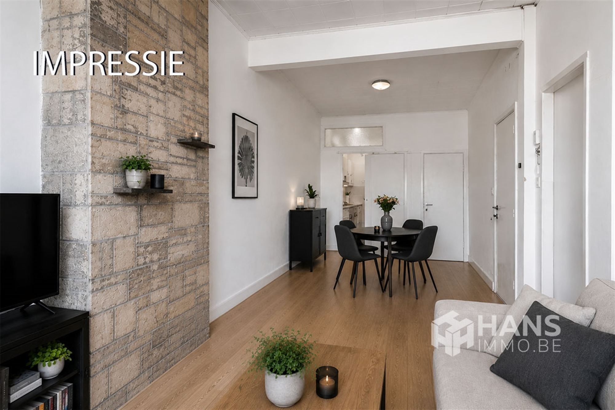 Ideaal startersappartement (43 m²) met 1 slaapkamer in Deurne. - foto 1