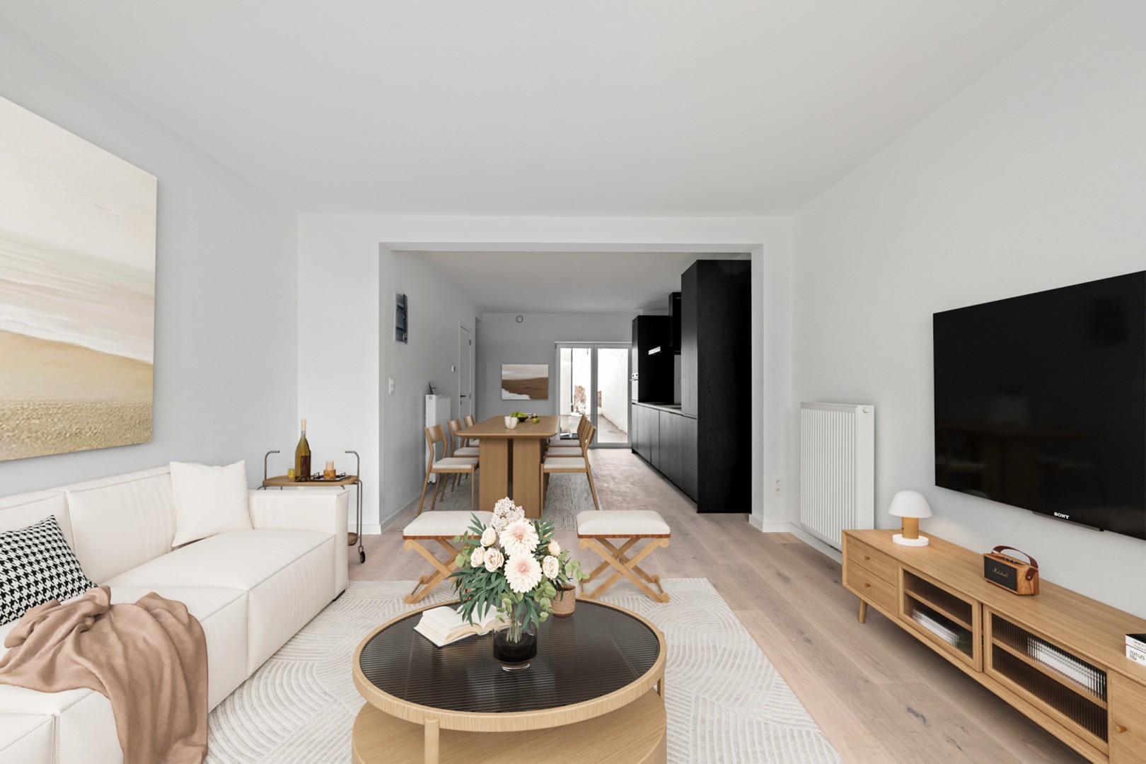 Instapklaar ruim gelijkvloers appartement om de hoek van de zee - photo 1
