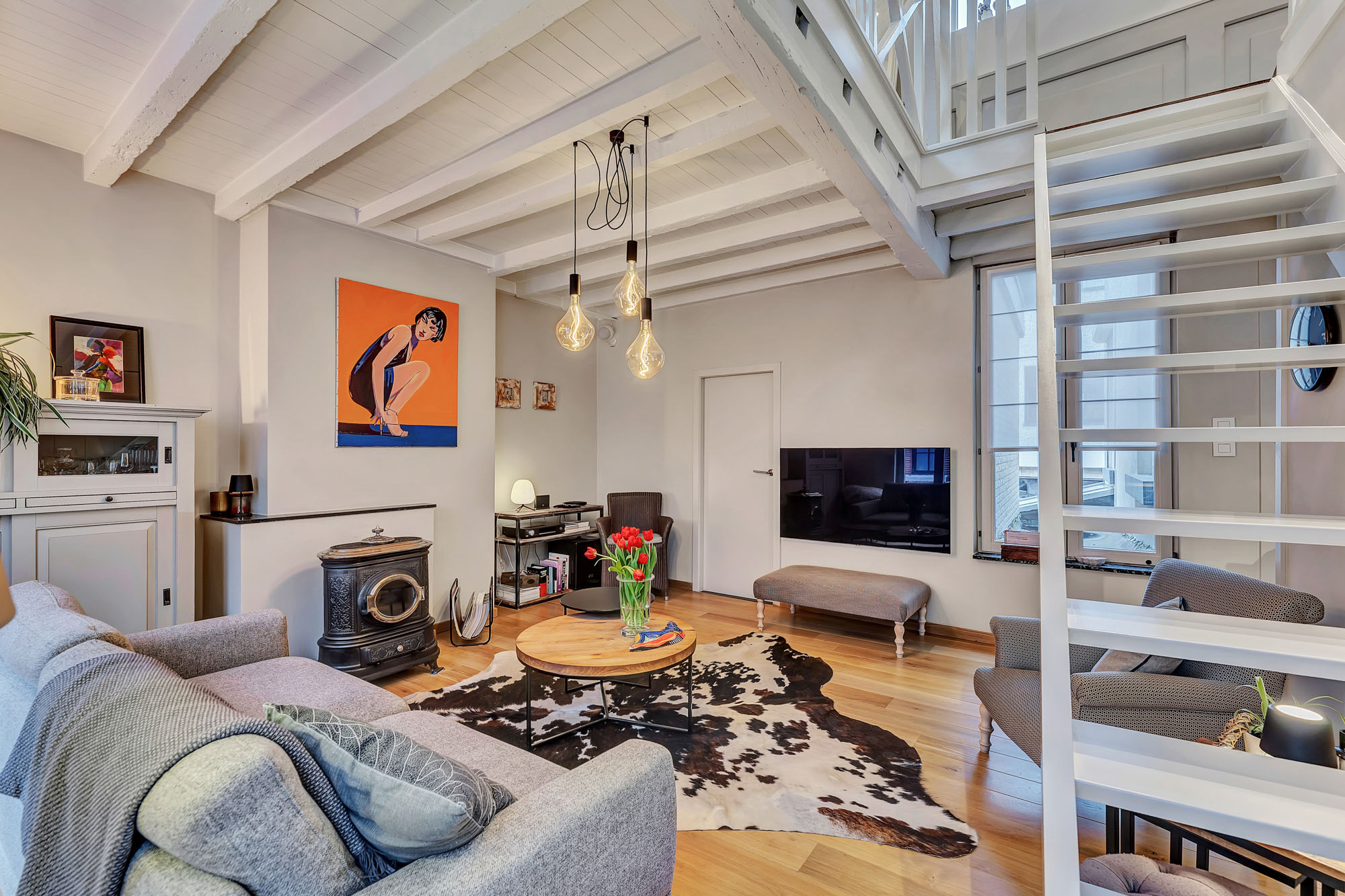 Luxueus appartement met handel gelijkvloers centrum Aalst - foto 2