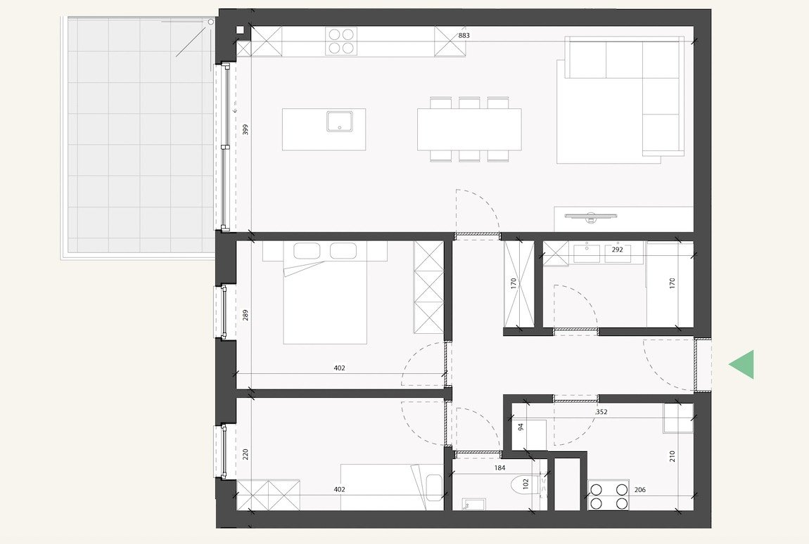 Apartment for sale in Malle with 2 bedrooms - photo 4