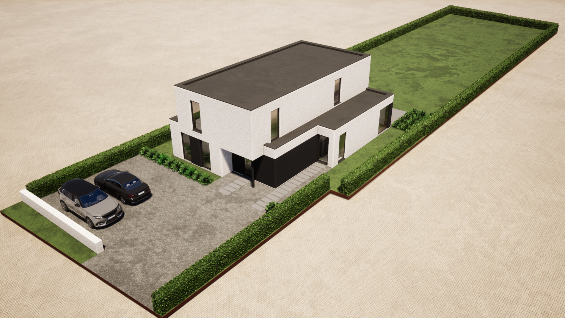 Exclusieve villa op 1.214 m² met bedrijfsruimte op centrale ligging te Oudenburg - foto 2