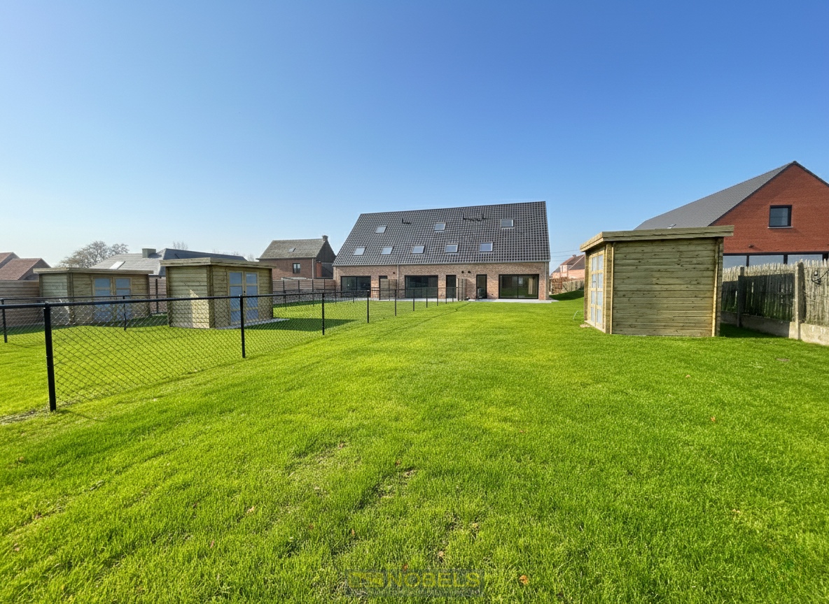 Te huur, prachtige halfopen nieuwbouwwoning met 4 slaapkamers en leuke tuin te Horebeke - foto 3