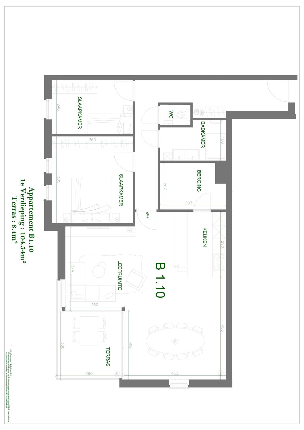 Mechelen 1ste verdieping - appartement B1.10 - foto 5