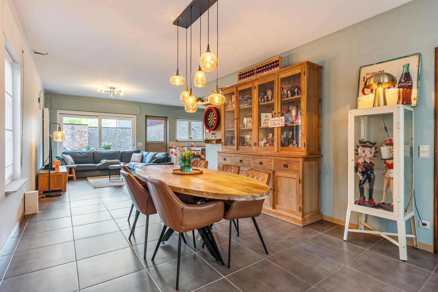 Goed gelegen, halfopen en energiezuinige woning met 3 slaapkamers, een bureau en een oprit met een garage te Kessel-Lo! - foto 4