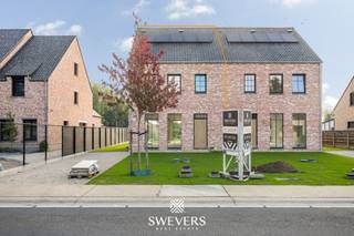 Voor meer info en foto’s, surf naar www.swevers.be – In Beringen, aan de Lummenseweg, wacht een gloednieuwe halfopen bebouwing op haar...