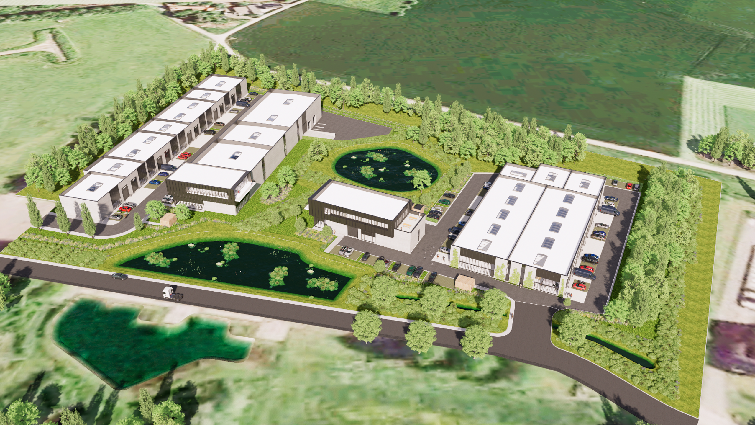 Magazijn gebouw D : Nieuwe KMO units van 227m² - foto 5