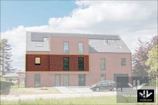 Ruim nieuwbouwappartement met 2 slaapkamers en riant terras op een goed bereikbare locatie! Nog 3 van de 6 beschikbaar!Dit appartement + ondergrondse...