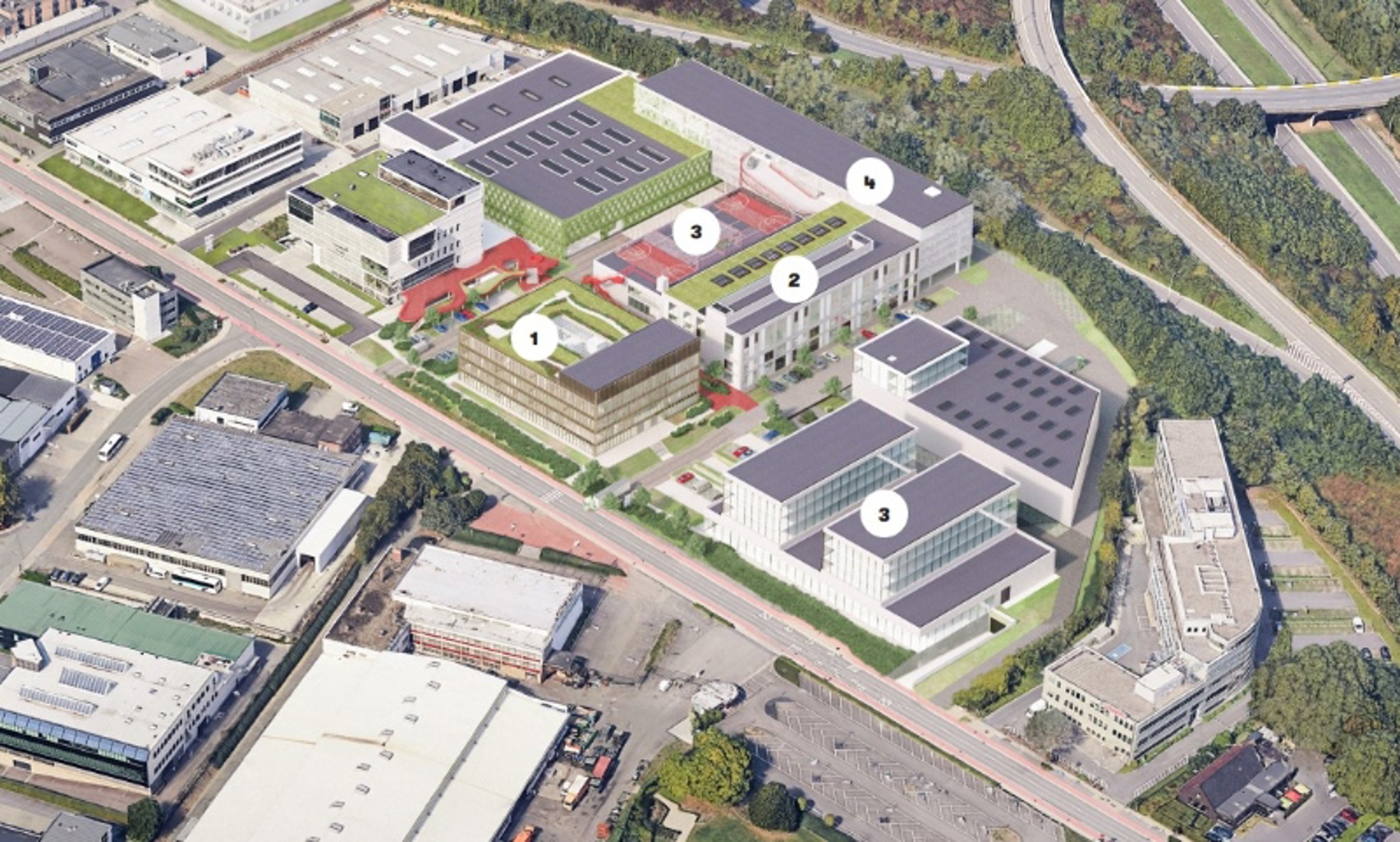 Nieuwbouwkantoren, ateliers, showrooms en opslagruimten langs de Brusselse Ring - foto 4