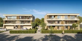 <p>Parkzicht Loveld is een stijlvol woonproject in het hart van Aalter, waar moderne architectuur, duurzaam wonen en een unieke ligging samenkomen. Het project bestaat uit twee vrijstaande gebouwen die ondergronds met elkaar verbonden zijn. Gebouw Vita beschikt over een Medisch Centrum op het gelijkvloers en acht comfortabele tweeslaapkamerappartementen op de verdiepingen. Gebouw Nova biedt elf kwalitatieve appartementen, waaronder drie op het gelijkvloers, vier op de eerste verdieping en vier op de bovenste verdieping. De grote raampartijen zorgen voor overvloedig daglicht en de leefruimtes vloeien naadloos over in zonovergoten terrassen. De ligging is uitzonderlijk: op wandelafstand van het bruisende marktplein met winkels, horeca en diensten, én tegelijk grenzend aan het rustige Loveld en een uitgestrekt parkgebied. Hier geniet je van de dynamiek van het dorpsleven én de kalmte van de natuur. Parkzicht Loveld is bovendien een toekomstgericht project dat inzet op duurzaamheid. Dankzij een geothermische warmtepomp wordt het gebouw CO₂-neutraal verwarmd en passief gekoeld. In combinatie met zonnepanelen zorgt dit voor een gunstig E-peil en een aangenaam binnenklimaat, zowel in de zomer als winter. Parkzicht Loveld is de ideale keuze voor wie comfortabel, energiezuinig en rustig wil wonen, zonder in te boeten aan bereikbaarheid en voorzieningen. Contacteer ons voor meer informatie!</p>