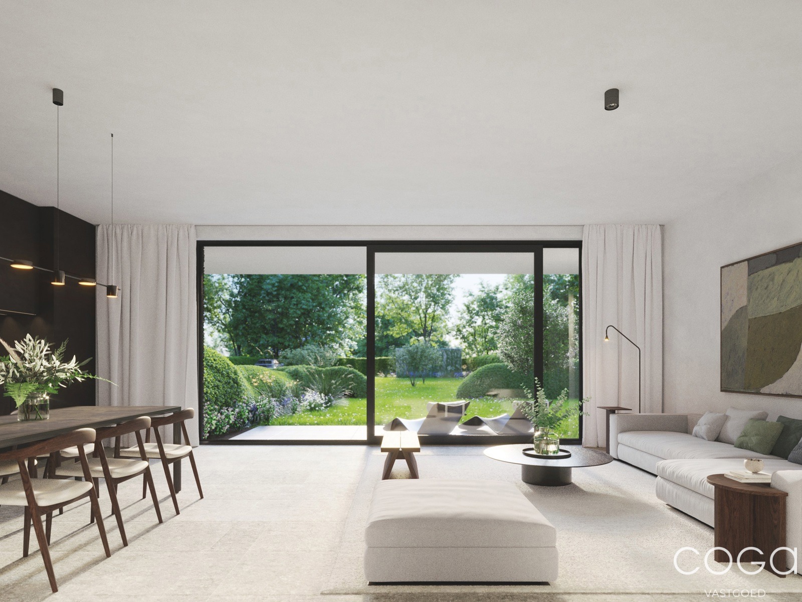 Knap gelijkvloers appartement met 2 slaapkamers. - foto 2