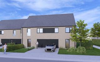 In het nieuwbouwproject de Korenbloem zijn we aan de volgende fase gekomen: het bouwen van 6 splinternieuwe woningen, bestaande uit 2 halfopen bebouwingen en 4 gesloten bebouwingen. <br />Het project bevindt zich in een doodlopende straat en ligt op wandelafstand van centrum Ingelmunster met zijn vele troeven: talrijke handelszaken, horeca, scholen, groene omgeving, kanaal Roeselare-Leie, ...<br />De woningen zijn afgewerkt met kwalitatieve materialen en dit conform de huidige energienormen: er worden zonnepanelen voorzien, vloerverwarming in combinatie met warmtepomp, ...<br /><br />Lot 103 heeft een totale grondoppervlakte van 247 m² en zal voorzien worden van een gesloten bebouwing met een bruikbare vloeroppervlakte van 162 m², waarvan 35 m² zolderruimte. <br />Indeling: inkomhal, apart toilet, leefruimte, open keuken, hal, garage, 3 slaapkamers waarvan 1 met dressing, nachttoilet, zolder.<br /><br />Plannen zijn beschikbaar bij ons op kantoor!<br />Prijs excl. kosten<br />Ref.: 9222 - Lot 103