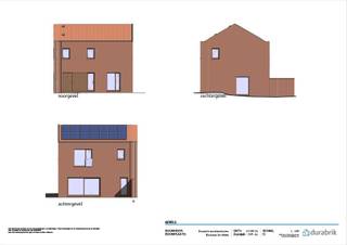 Op lot 5 wordt een energiezuinige halfopen woning gebouwd in moderne architectuur op een grondopp. van 480m² en een totale bewoonbare opp. van...