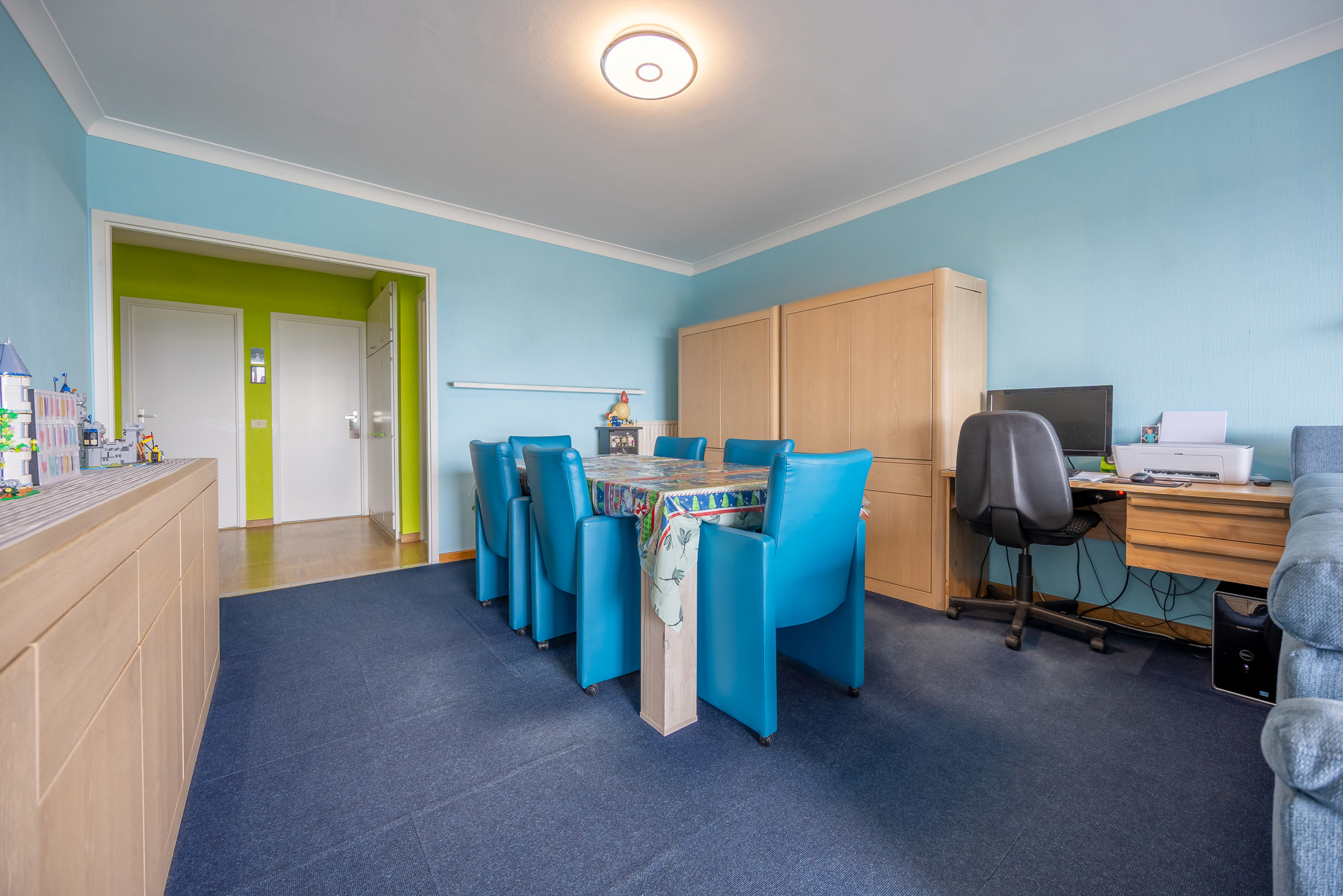 Mooi verzorgd appartement op 12de verdieping  met prachtig zicht, 2 slaapkamers en ondergrondse staanplaats - foto 4