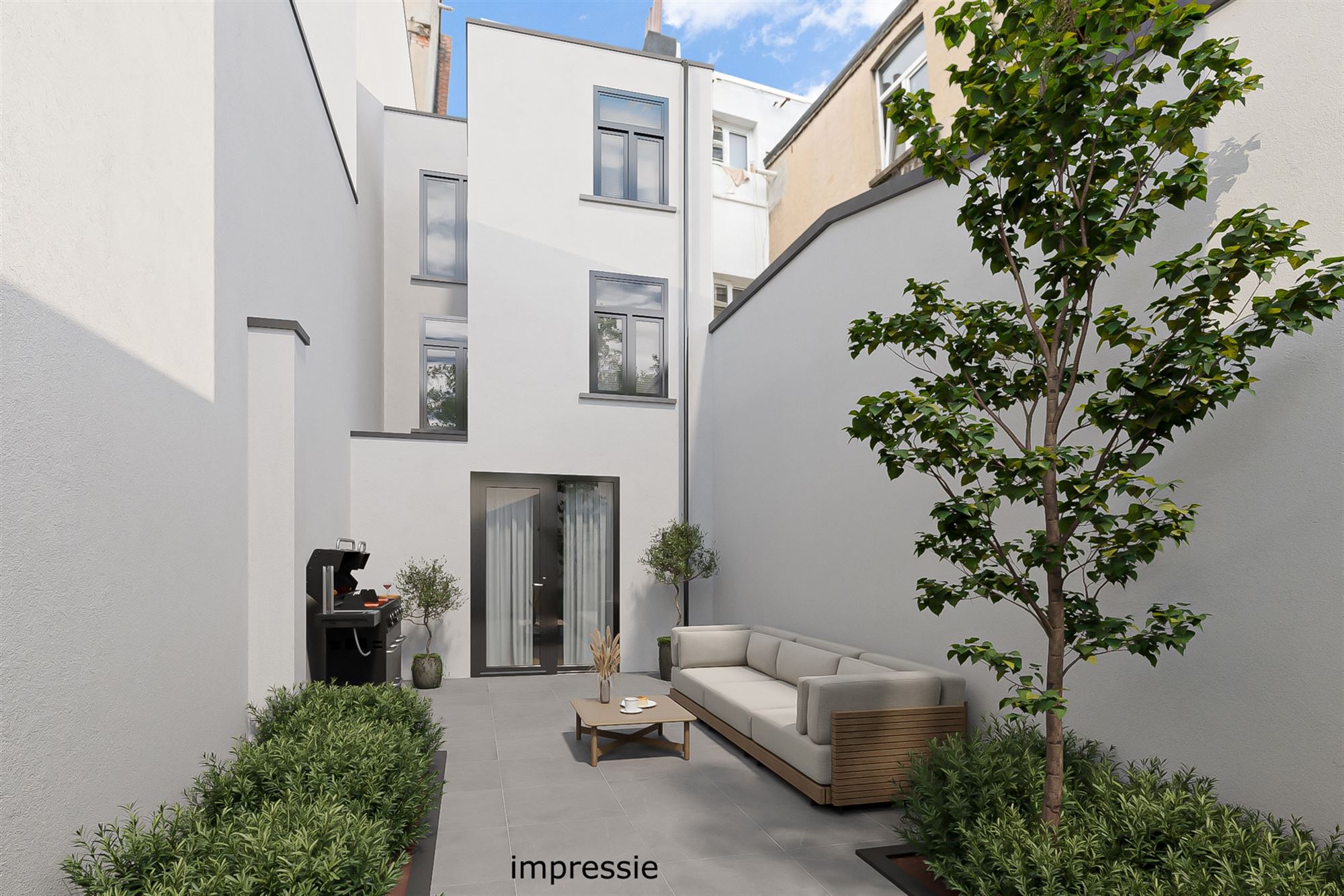 Huis met 5 slaapkamers en tuin, verder af te werken naar eigen smaak. - foto 4