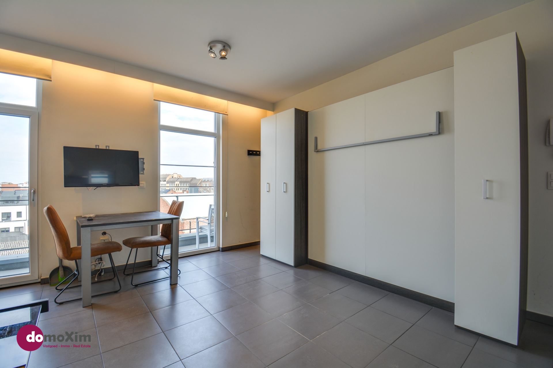 Moderne gemeubelde studio, geschikt voor één persoon, in het centrum van Leuven - foto 3