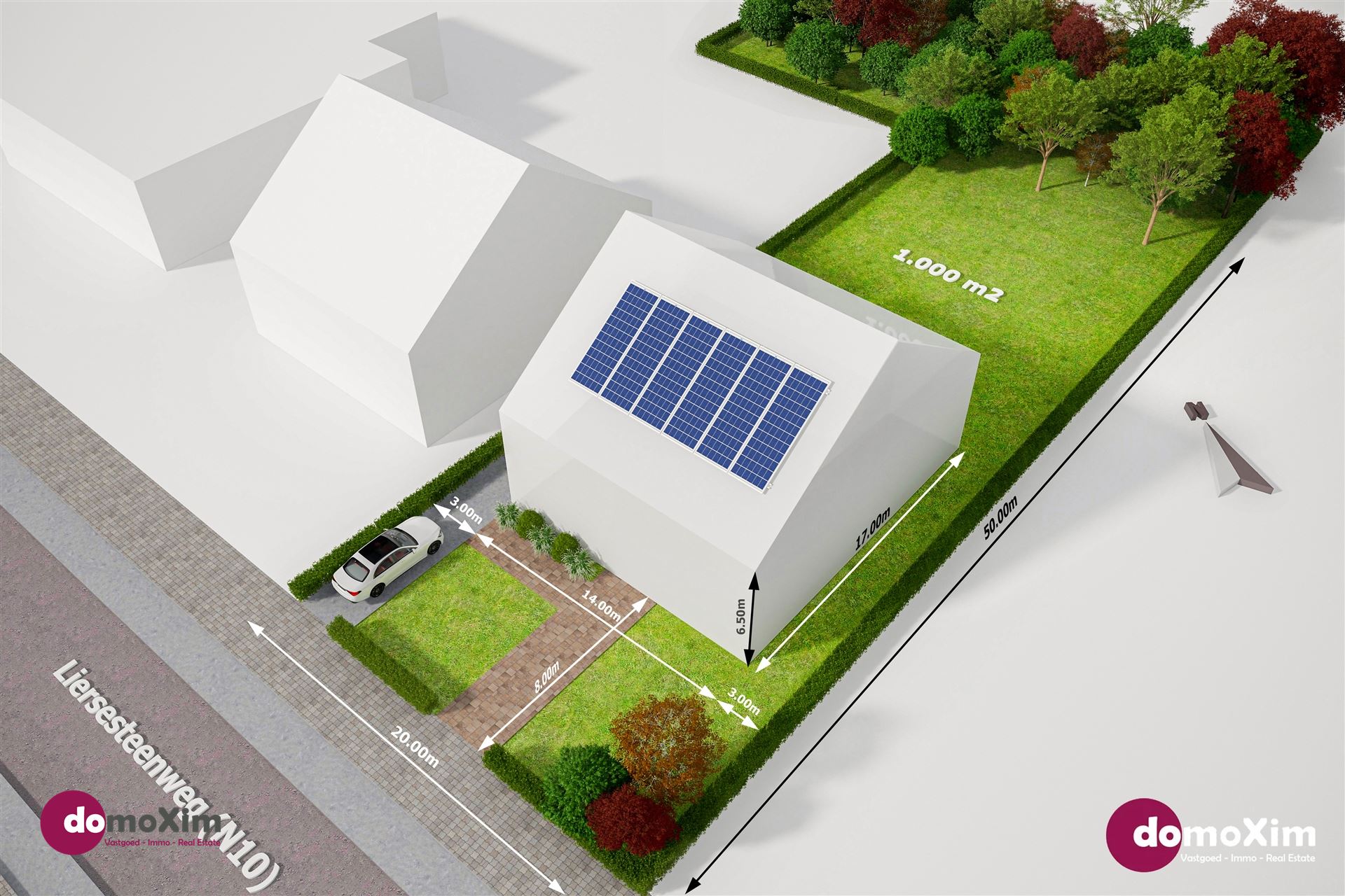 Spacieux terrain à bâtir de 17are 90ca pour OB avec orientation NW - photo 1