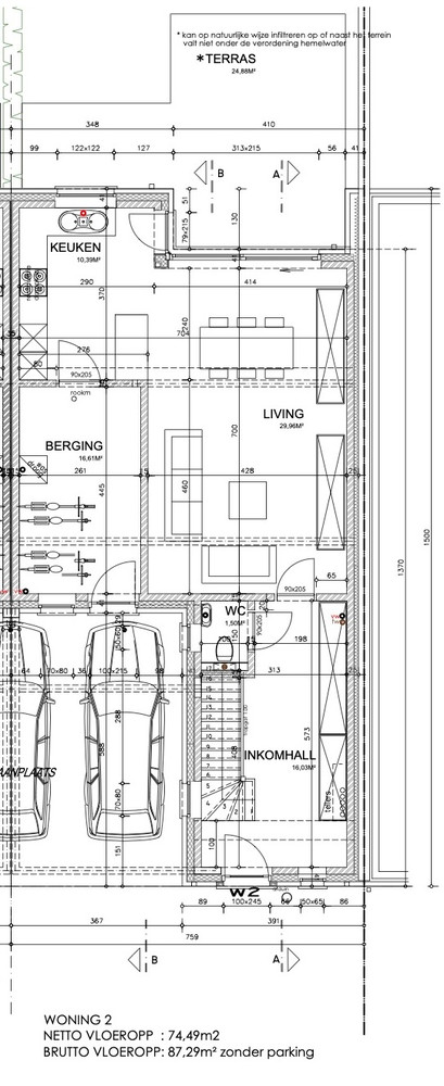 NIEUWBOUWWONING MET ZUIDGERICHTE TUIN &amp; PARKEERPLAATS TE BEKEGEM - foto 5