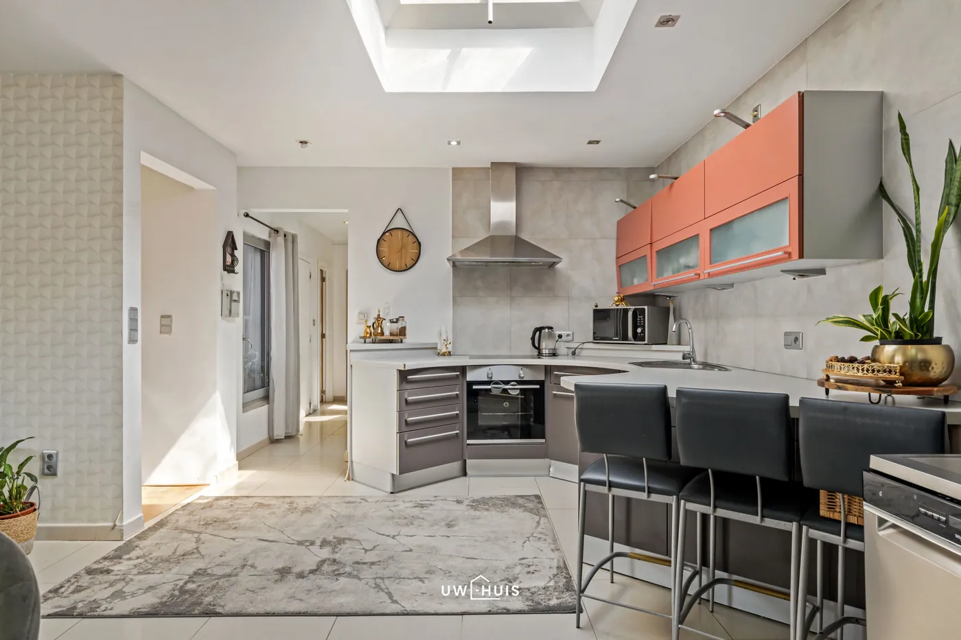 RUIM 2-SLPK APPARTEMENT MET DUBBELE GARAGE EN 40M² TERRAS - foto 4