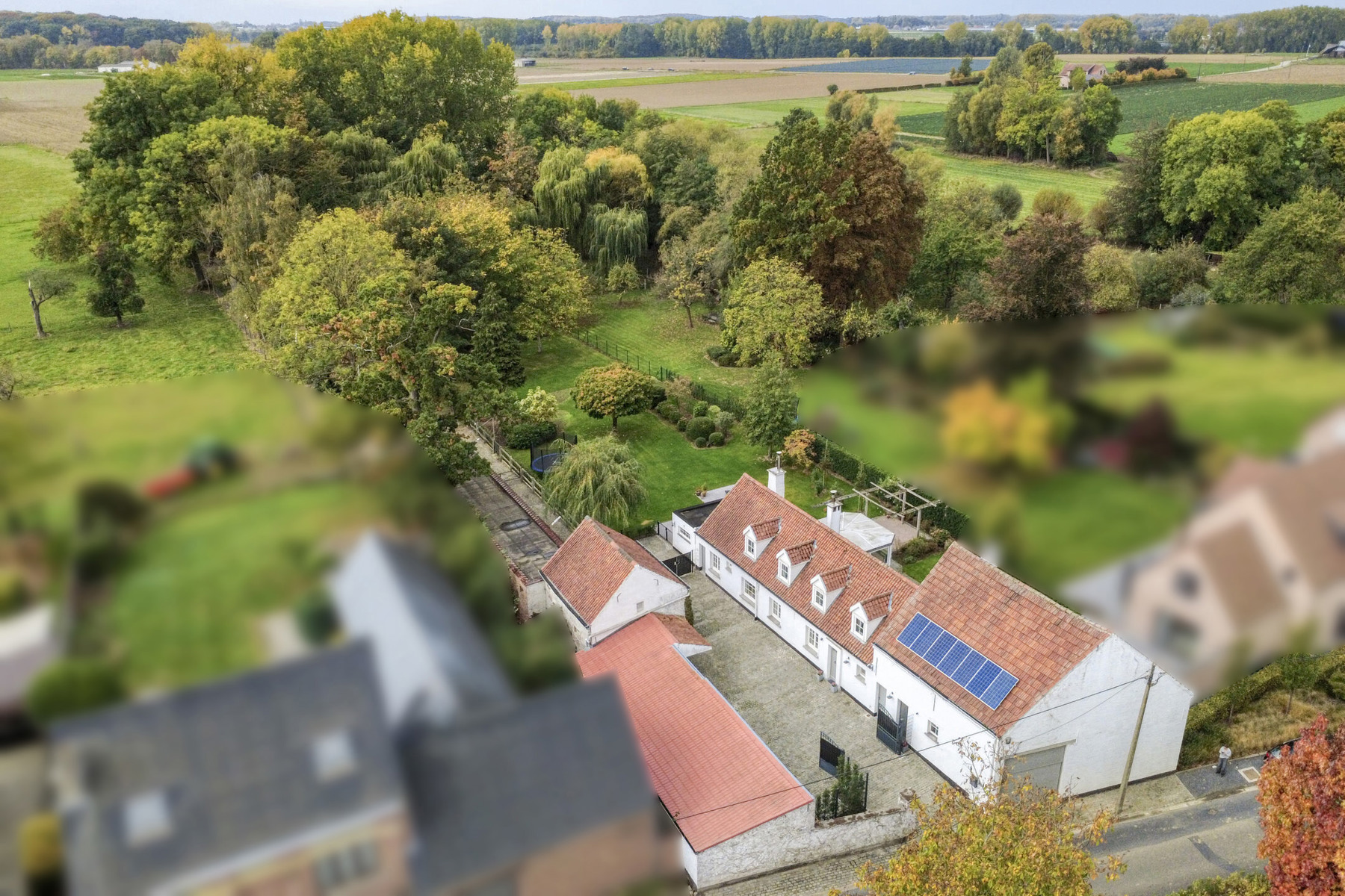 Gerenoveerde hoeve met bijgebouwen en 8 stallen. - foto 1