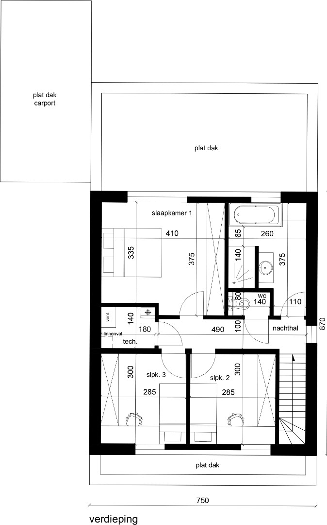BOUWGROND VAN 763 M2 MET OPEN BEBOUWING OP UITSTEKENDE LOCATIE - foto 4