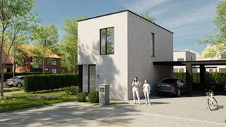Deze kwalitatieve alleenstaande energiezuinige nieuwbouwwoning met 3 slk, carport en tuin is rustig en aangenaam gelegen in Kuurne, in de...