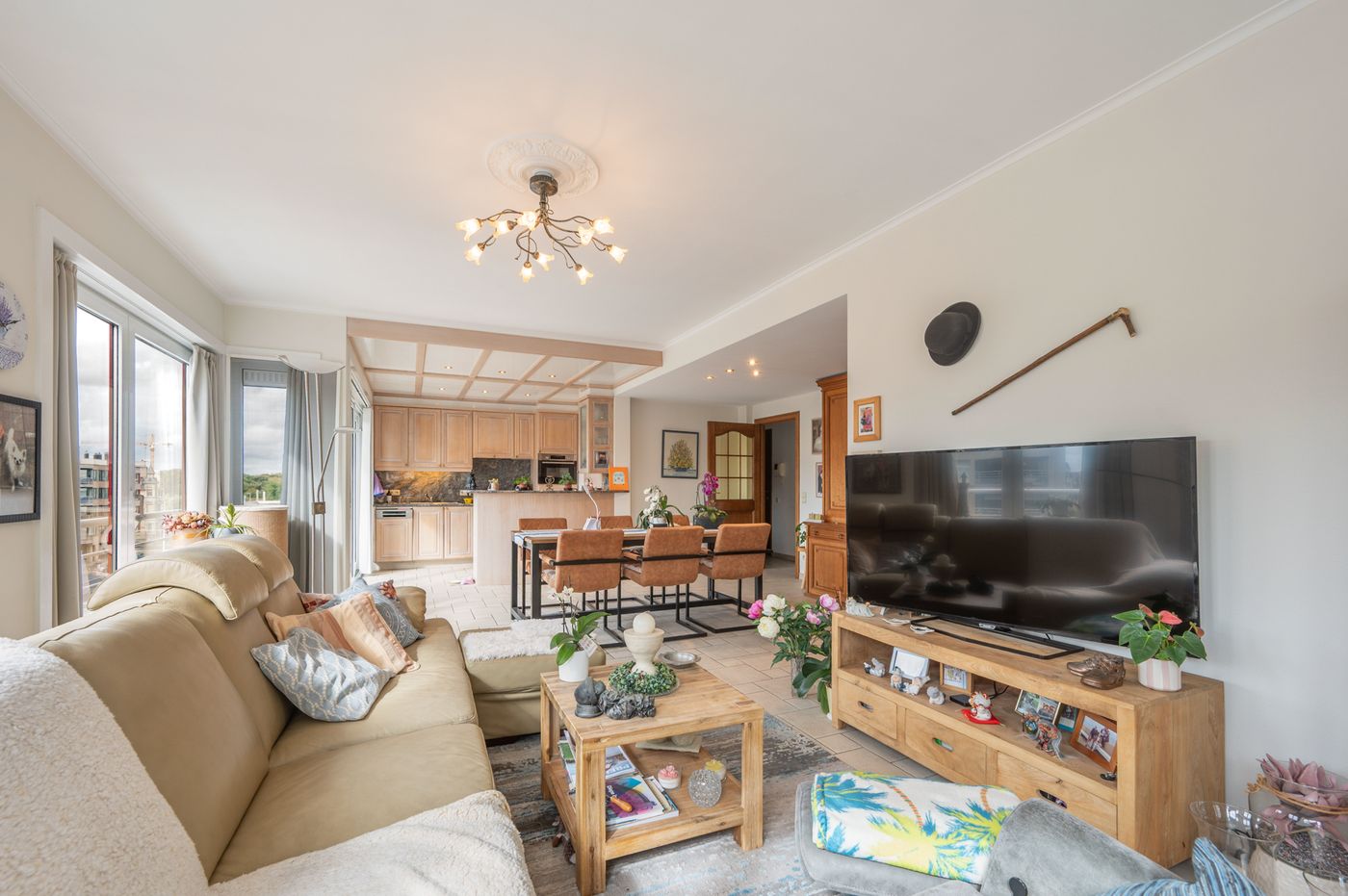 Uitstekend gelegen hoekappartement met 2 slaapkamers en zuid gericht terras te Wenduine - foto 5