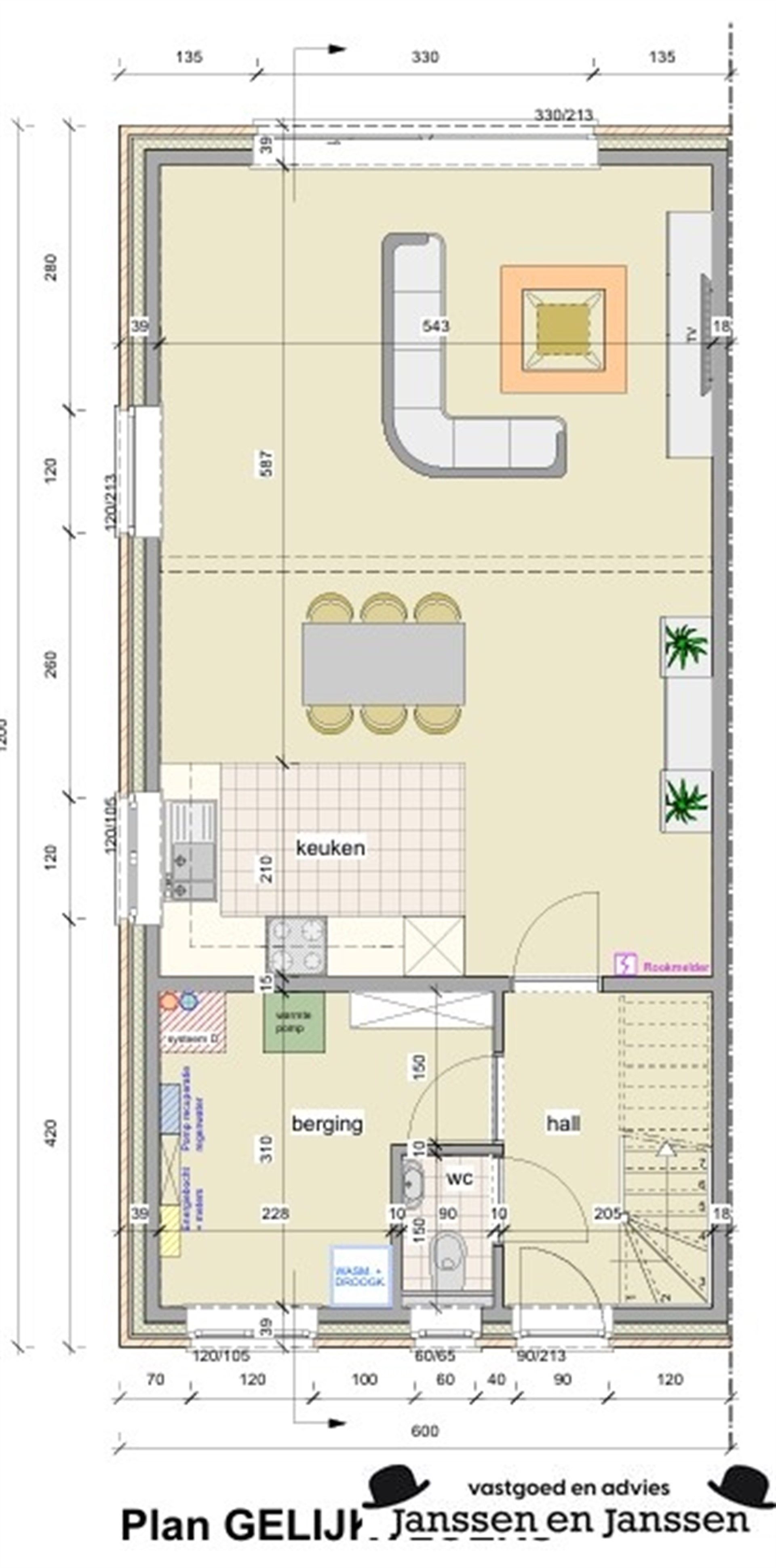 Nieuwbouwwoning met 2 slaapkamers op een perceel van 283 m² - foto 3