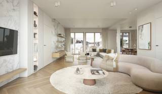 <div>
<h3>Iconisch wonen in de bruisende wijk Sint-Andries</h3>
</div>
<div>In het hart van Antwerpen ontmoeten geschiedenis en hedendaagse luxe elkaar in het spraakmakende woonconcept Kloosterhof. Centraal gelegen in de iconische Kloosterstraat, te midden van de bruisende wijk Sint-Andries, omvat dit kleinschalige woonconcept 7 riante doorzon-appartementen (180m2), inclusief een luxueus penthouse en 2 commerciële ruimtes. Elke unit is een toonbeeld van toekomstgericht comfort en tijdloze klasse.<br />Niet alleen in de binnenruimte, maar ook buiten staat alles in het teken van een unieke woonervaring. Afsluitbare terrassen die overvloeien in de leefruimte, halen de buitenbeleving naar binnen. Het penthouse op de dakverdieping bezit zelfs twee ruime leefterrassen, aan de voor- en achterzijde. Op uw terras ontsnapt u aan de drukte van alledag, met het gezellige geroezemoes van de Kloosterstraat op de achtergrond.<br /><br />Duurzaamheid maakt integraal deel uit van het DNA van Kloosterhof. Geothermie haalt warmte en koelte uit de grond. Een warmtepomp per appartement staat in voor de vloerverwarming en de passieve vloerkoeling. Indien gewenst kunt u, voor de chapewerken, ook bijkomend kiezen voor actieve koeling met binnen- en buitenunit. Maar duurzaamheid is meer dan alleen energie-efficiëntie. Een ventilatiesysteem D waarborgt een gezond en comfortabel binnenklimaat. Ook het waterbeheer is toekomstgericht. Het regenwater wordt herbenut voor diverse doeleinden.<br />Bovendien heeft u als koper inspraak in de afwerking ten einde het appartement in te richten als uw nieuwe thuis. <br /><br />Een ondergrondse parkeergarage met fietsenstalling, kelderberging en autostaanplaatsen verhoogt uw wooncomfort.</div>
<div>
<p><span></span></p>
</div>