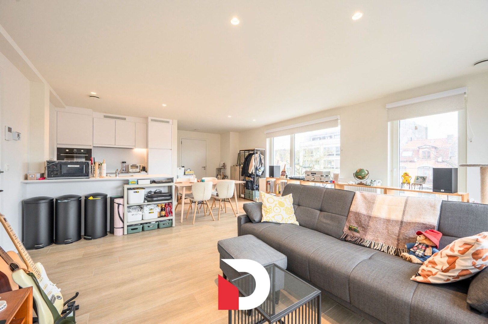 Instapklaar hoekappartement met 2 slk label A en ruim terras centrum Brugge - foto 3