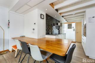 <p>Looking for a carefree holiday home on the Belgian coast? This fully renovated property, located in the popular Domain Ysermonde, is exactly what you are looking for. Its prime location places you just a short walk or bike ride from both the vibrant seaside resort of Nieuwpoort Beach and the charming historic town centre of Nieuwpoort. Enjoy easy access to the beach, shopping streets, marina and excellent restaurants, while benefiting from the peace and greenery of this quiet, low-traffic residential domain.</p>
<p>The house has been renovated with great care and is ready to move into. The ground floor features a bright living area with a fully equipped open-plan kitchen, including a new combination oven/microwave (2026), ceramic hob, extractor hood, refrigerator with freezer compartment and dishwasher.</p>
<p>The spacious bathroom offers a modern walk-in shower, washbasin, toilet and the possibility to install a washing machine. In addition, the property features two full-sized bedrooms. From the living room, you have direct access to the cosy terrace and the sunny south-facing garden, where you can enjoy the sun throughout the day.</p>
<p>An additional advantage is the attic, which offers the potential to create an extra bedroom or hobby room, subject to the necessary alterations.</p>
<p>From a technical point of view, this property is also an excellent choice. With an <strong>EPC rating of C</strong> and a <strong>fully compliant electrical installation</strong>, you can move in or rent it out with complete peace of mind.</p>
<p>A private parking space within the domain is included in the sale price. (exclusive right to use and enjoy)</p>
<p>This property offers a wide range of possibilities. It is <strong>officially recognised as a holiday home by Tourism Flanders</strong>, making it perfectly suited for holiday rentals. Permanent residence is also permitted, giving you maximum flexibility. This property is being sold fully furnished.</p>
<p>Are you looking for a move-in-ready property in a prime coastal location? Contact us today for more information or to arrange a viewing.</p>
<p><strong>info@vastgoednova.be</strong><br /><strong>Stefanie: +32 469 155 155</strong></p>