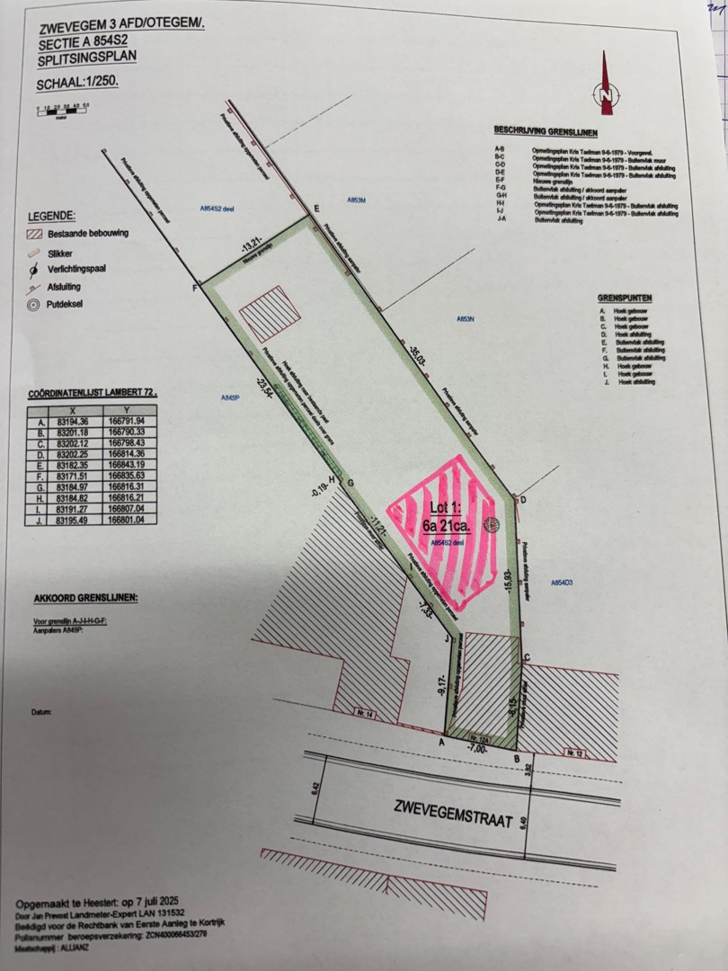 Bouwgrond van 600m² in het landelijke Otegem - foto 2