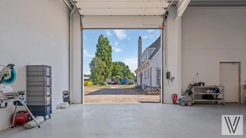 Nieuwbouw loods (500 m², 23 op 21), hoge inrijpoort, geÎsoleerd, drijfkracht, verwarmd - foto 2