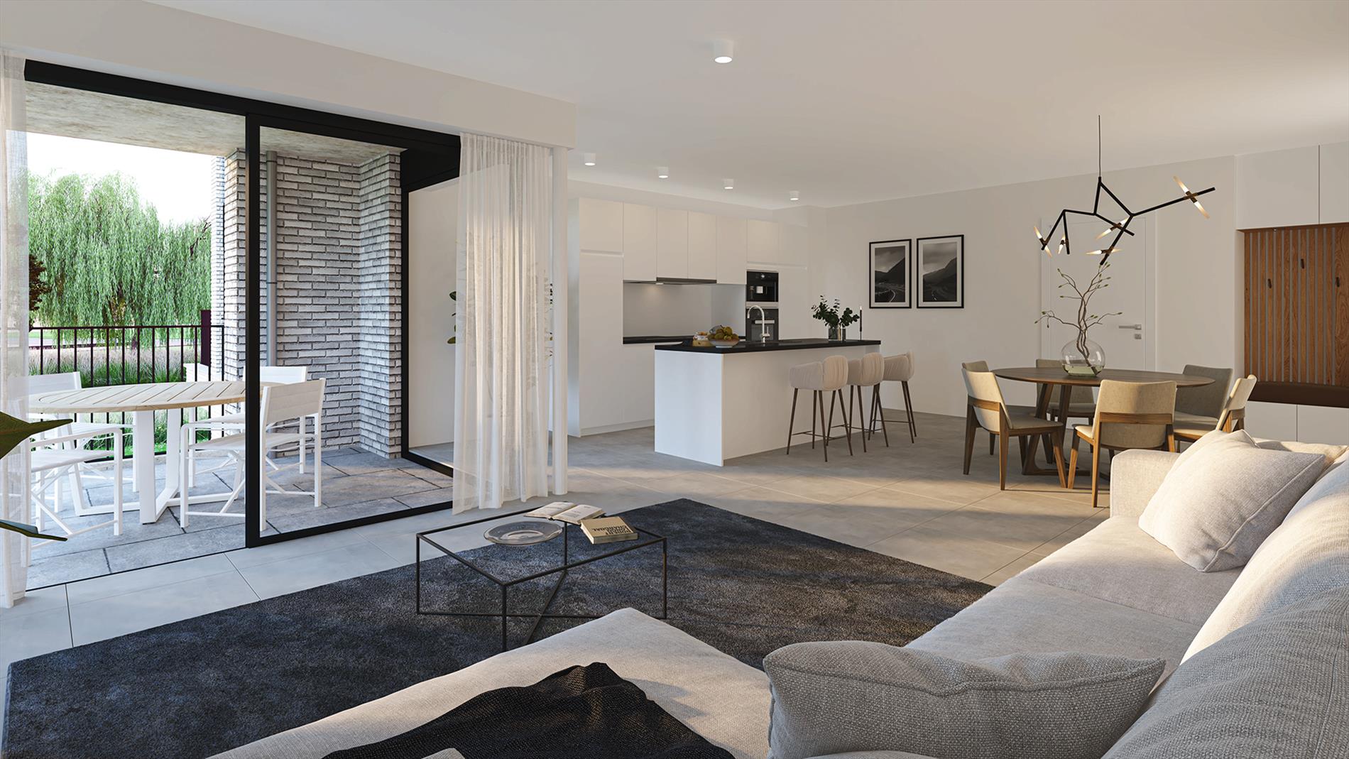 14 LUXE NIEUWBOUW APPARTEMENTEN MET RUIME TERRASSEN EN GARAGE - foto 5