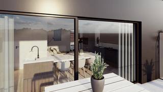 <p>Midden in het levendige centrum van Leopoldsburg vind je 24 nieuwbouwappartementen met 1, 2 of 3 slaapkamers. Met ruime terrassen en zelfs een privétuintje op het gelijkvloers, kan je hier luxueus ontspannen. Alle appartementen kunnen naar eigen smaak worden afgewerkt.<br /><br />Penthouse - 3 slaapkamerappartement<br />INDELING<br />• Inkomhal<br />• Toilet<br />• 3 slaapkamers<br />• Badkamer<br />• Berging<br />• Open leefruimte<br />• Terras <br /><br />Prijzen voor een 3-slaapkamerappartement starten vanaf €357.520,12 aan 6% BTW (excl parking, berging en bijkomende kosten).<br />Koop je liever casco + aan? Dat is mogelijk vanaf €325.720,12.<br /><br />Meer informatie? Contacteer ons en we helpen je graag verder.</p>