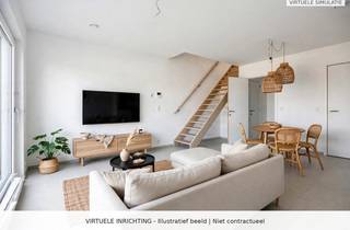 <p>OPENKIJKMOMENT ZATERDAG 03/10 VAN 12U TOT 13U30<br /><br />immo DAVID stelt u dit energiezuinige nieuwbouw duplexappartement met twee slaapkamers en een terras van 10 m² voor. Hier geniet u van volledig ontzorgd wonen: alles is nieuw, kwalitatief afgewerkt en ontworpen met oog voor comfort, energiezuinigheid en hedendaags woonplezier.</p>
<p>Het duplexappartement is gelegen op de tweede verdieping, in een verkeersluwe, doodlopende straat, in een kleinschalig gebouw zonder lift, waardoor u geniet van een rustige woonomgeving en lage gemeenschappelijke kosten.</p>
<p>Via de inkomhal komt u in de ruime en lichtrijke leefruimte van 26 m² met open keuken. Vanuit de woonkamer heeft u rechtstreeks toegang tot het terras van 10 m², waar u heerlijk kunt genieten van de buitenlucht. Verder beschikt het appartement over twee slaapkamers van 14 m² en 7 m², een moderne badkamer met inloopdouche en dubbele wastafel, een aparte wasberging, een afzonderlijk hangtoilet met handenwasser en een videofoon voor extra comfort en veiligheid. Via een praktische trektrap bereikt u bovendien de ruime privatieve bergzolder, ideaal als extra bergruimte.</p>
<p>Bij het appartement hoort bovendien een privatieve autostaanplaats en er is een gemeenschappelijke fietsenberging voorzien.</p>
<p>Dankzij de uitstekende energiescore A, zonnepanelen, een warmtepomp en een performant ventilatiesysteem woont u hier niet alleen comfortabel, maar ook bijzonder energiezuinig.</p>
<p>Een absolute topligging, vlak bij het centrum van Zellik, de E40, de Ring Brussel, winkels, openbaar vervoer, Brussel, UZ Jette, het Laarbeekbos en de fietssnelweg, maakt dit duplexappartement de ideale keuze voor wie rustig wil wonen met alle voorzieningen binnen handbereik.<br />EPB in opmaak</p>