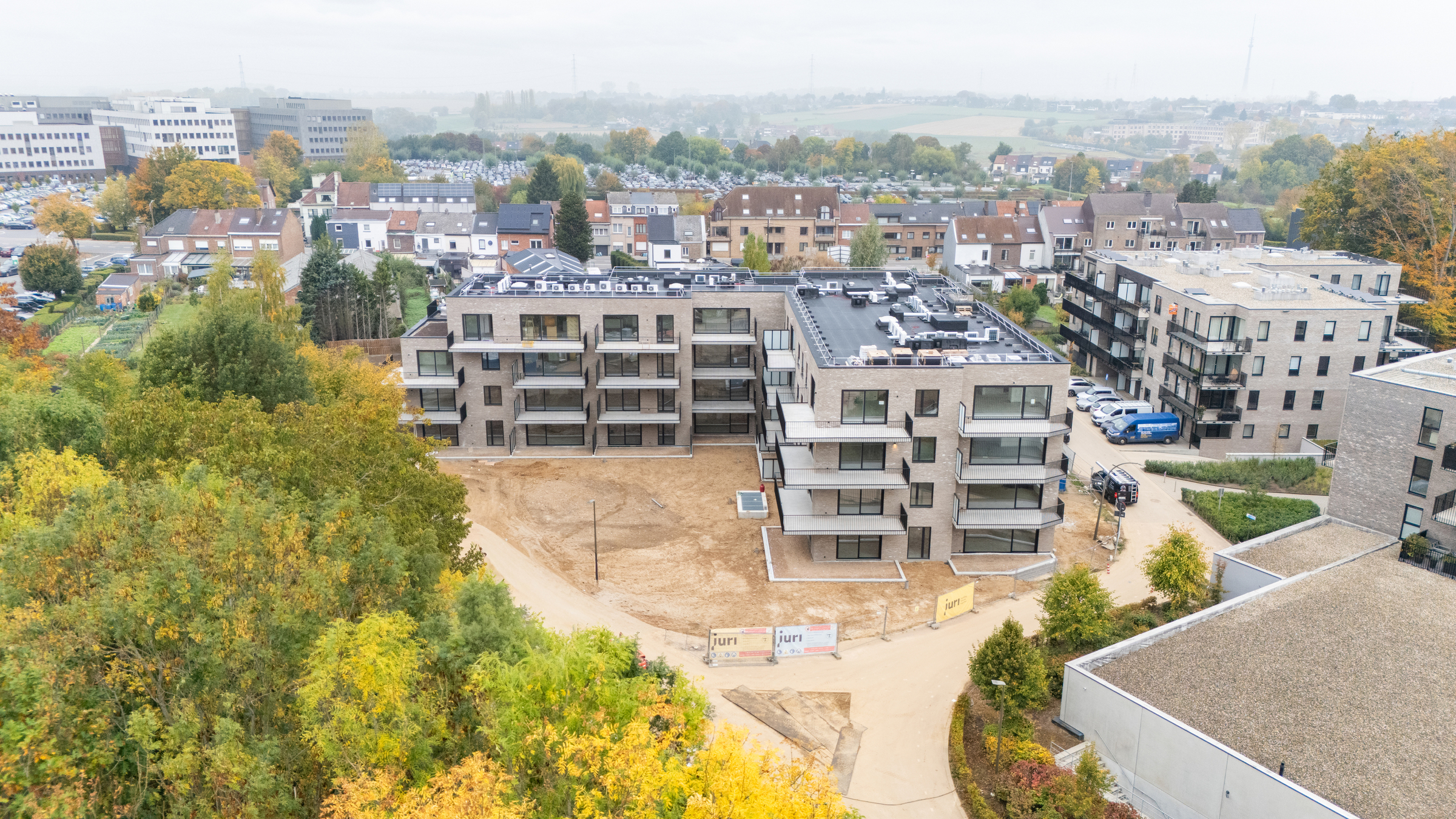 Nieuwbouwappartement 1 slpk te Halle met terras - foto 5