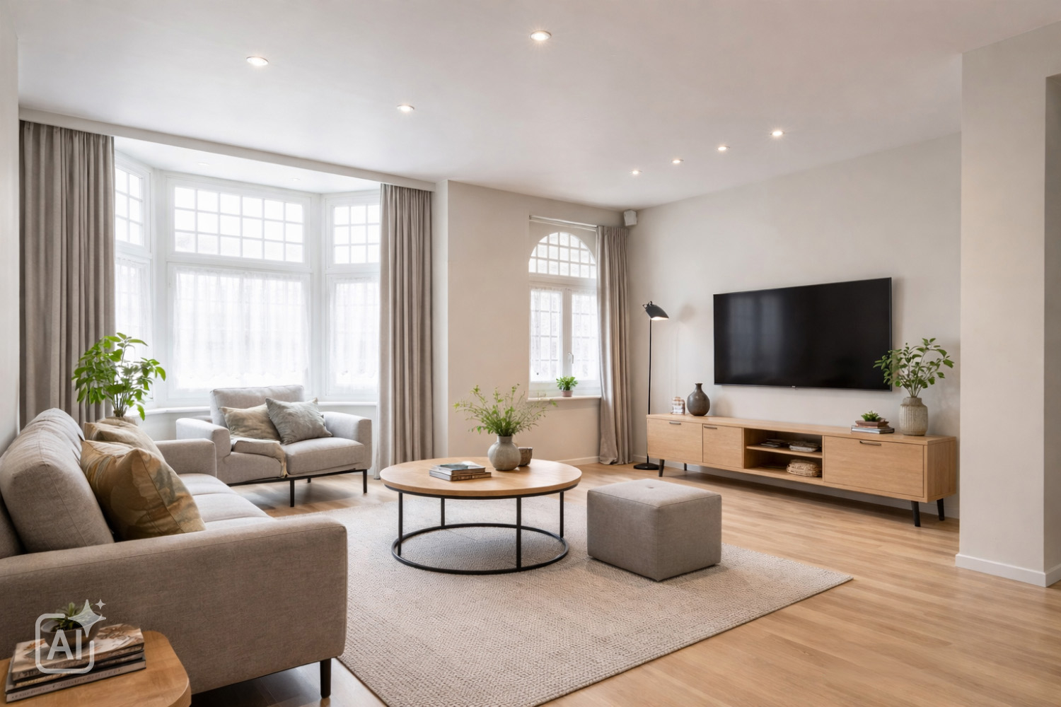 Ruim karakterappartement met 4 slaapkamers, gelegen in historisch pand - foto 1